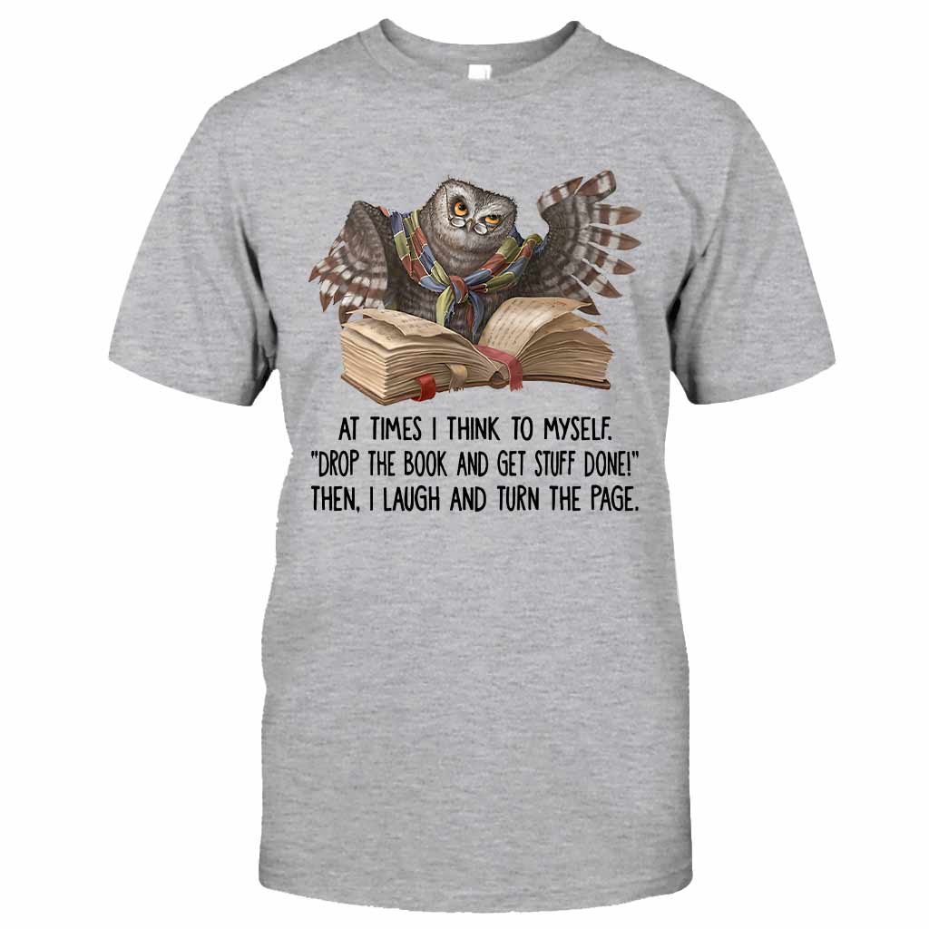 Turn The Page - Book T-shirt And Hoodie 062021