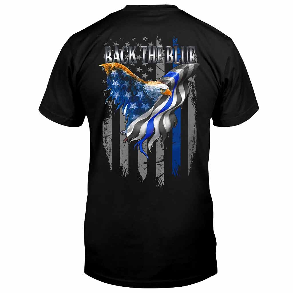 Blue Line - Police Officer T-shirt And Hoodie 0621