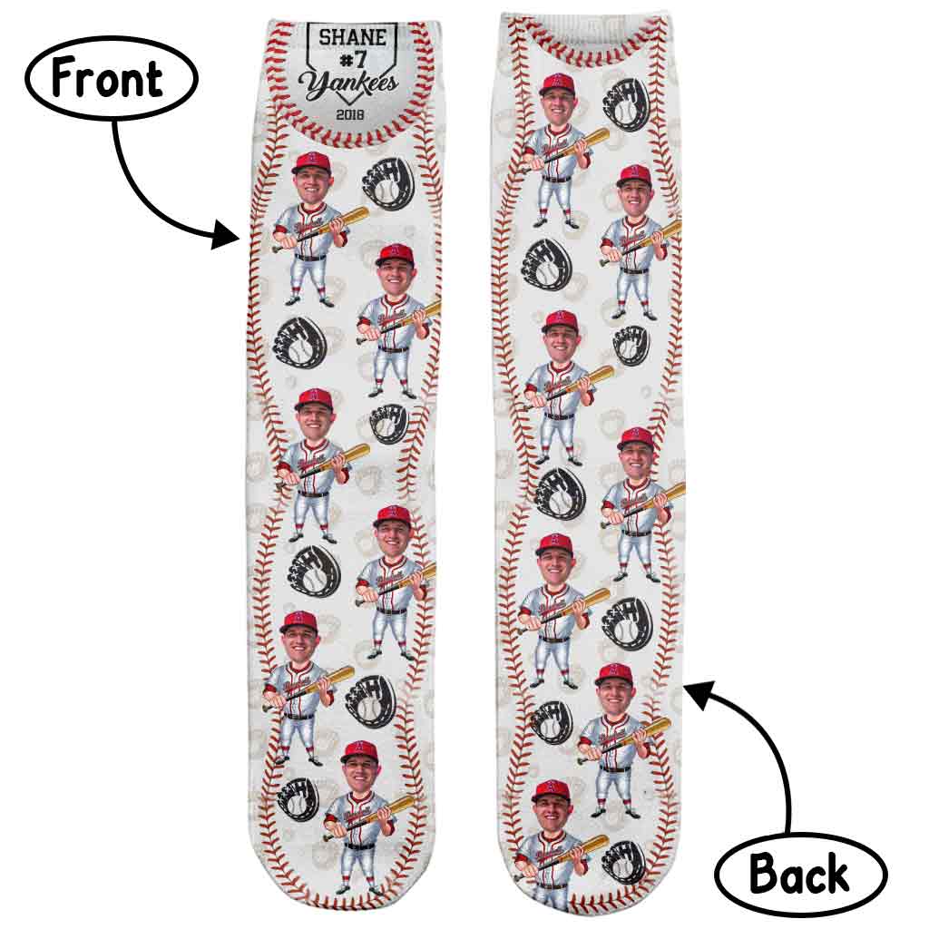 It's Baseball Season - Personalized Baseball Socks