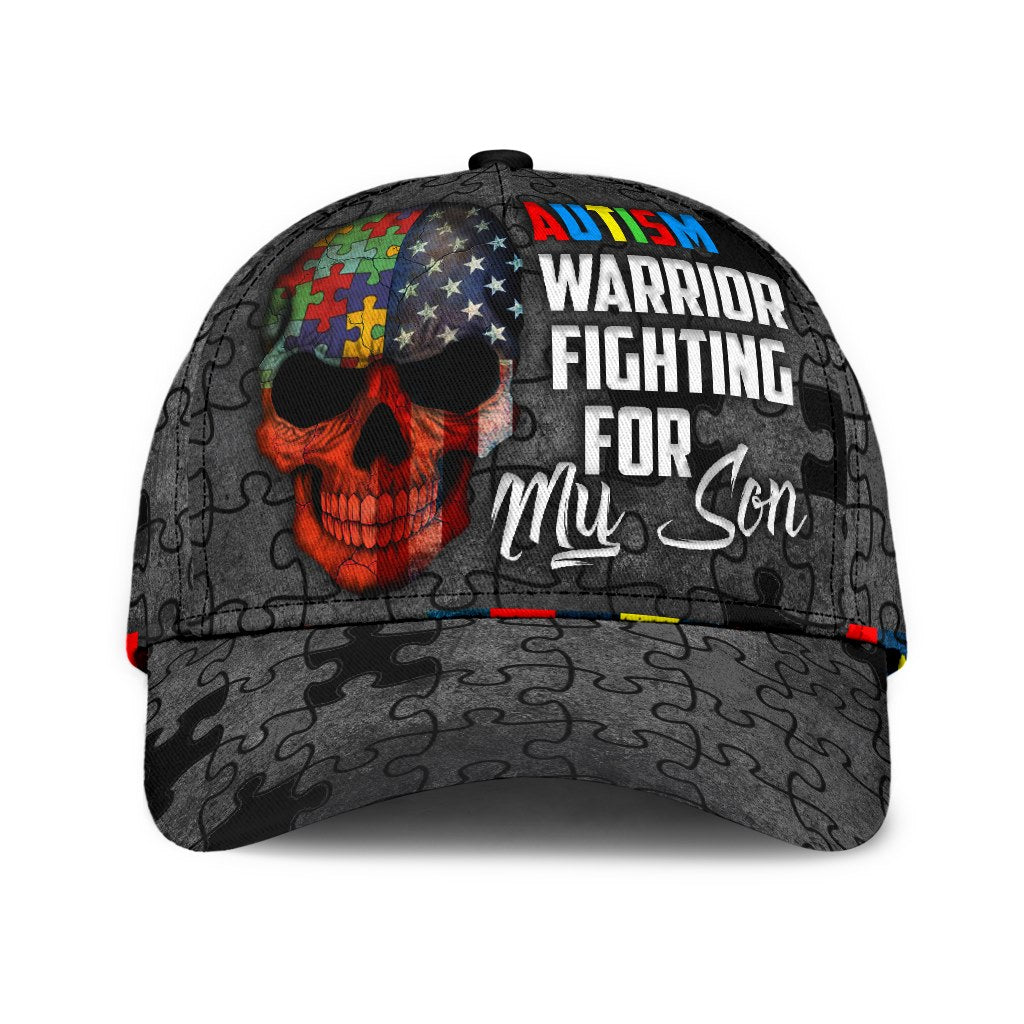 Autism Warrior Autism Awareness Classic Cap 0523
