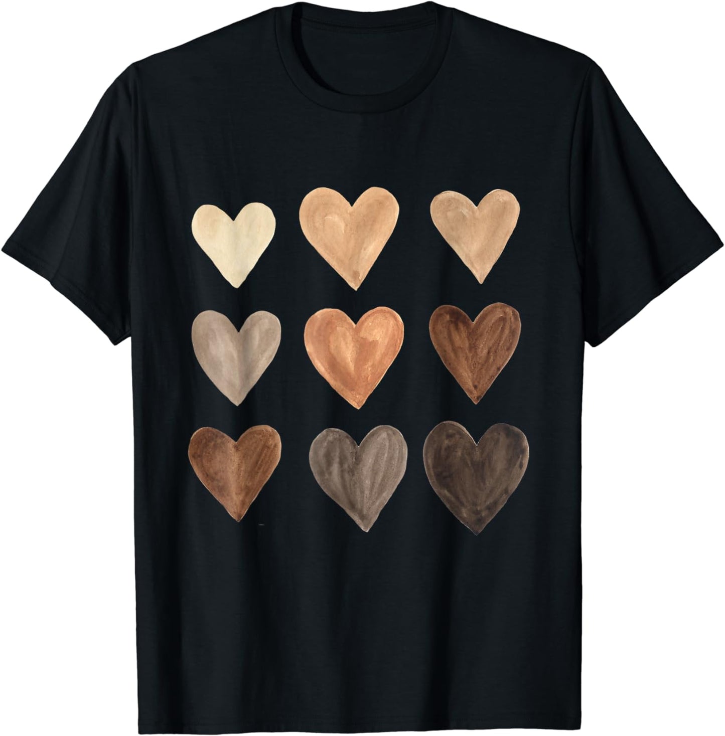 Proud Black Heart African American T-shirt & Hoodie 0224