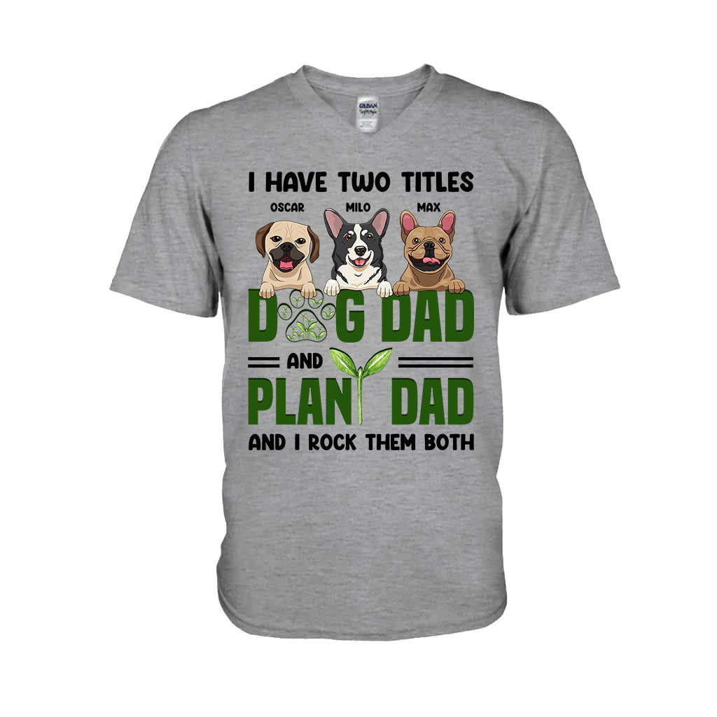 I Have Two Titles - Personalized Gardening T-shirt and Hoodie