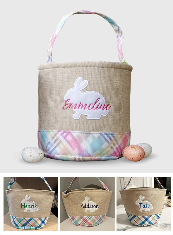 Easter Bucket Name Custom - Personalized Easter Day Easter Bucket