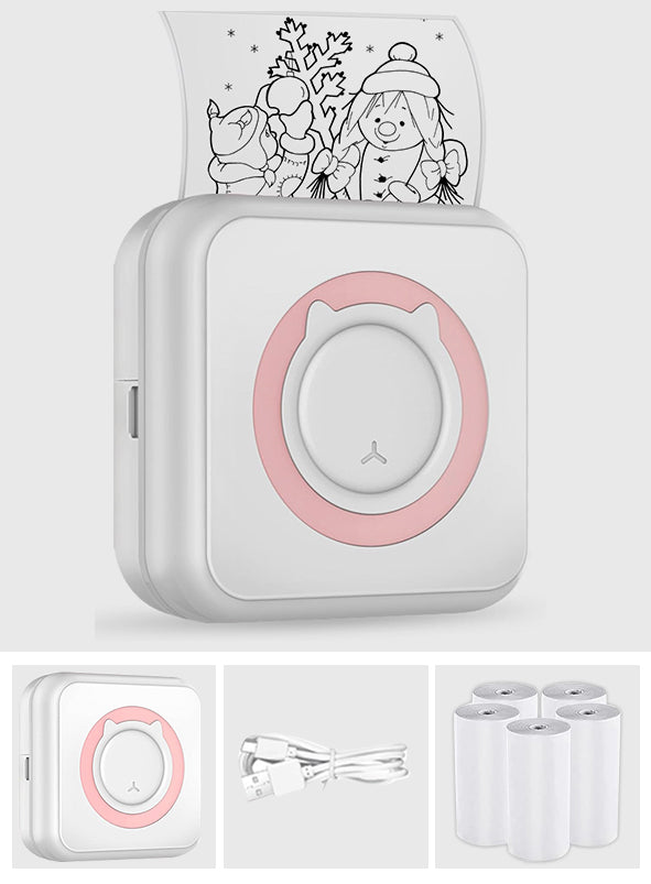 Mini Thermal Printer Cute Cat - Mini Thermal Printer