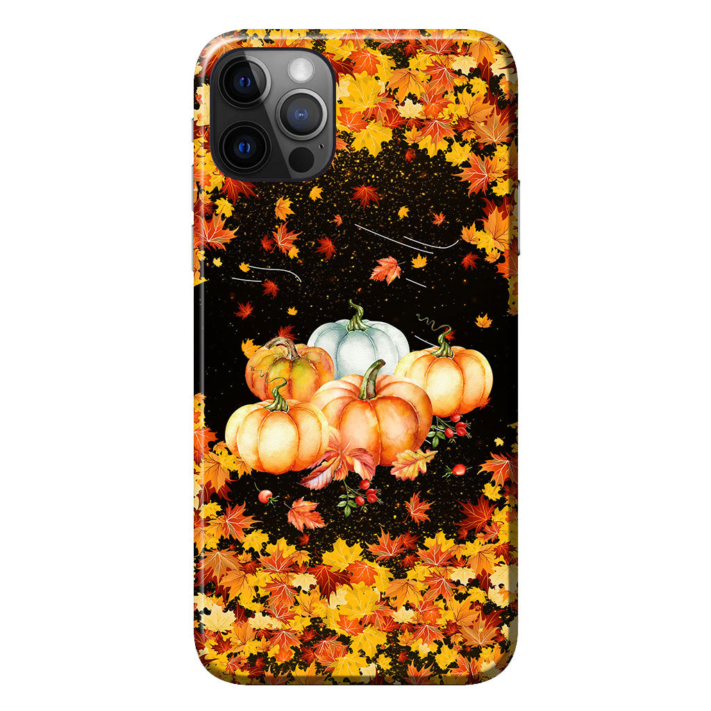 Autumn Cat Personalized Phone Case