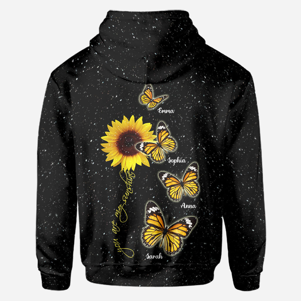 You're My Sunshine - Gift for mom, grandma - Personalized All Over Shirt