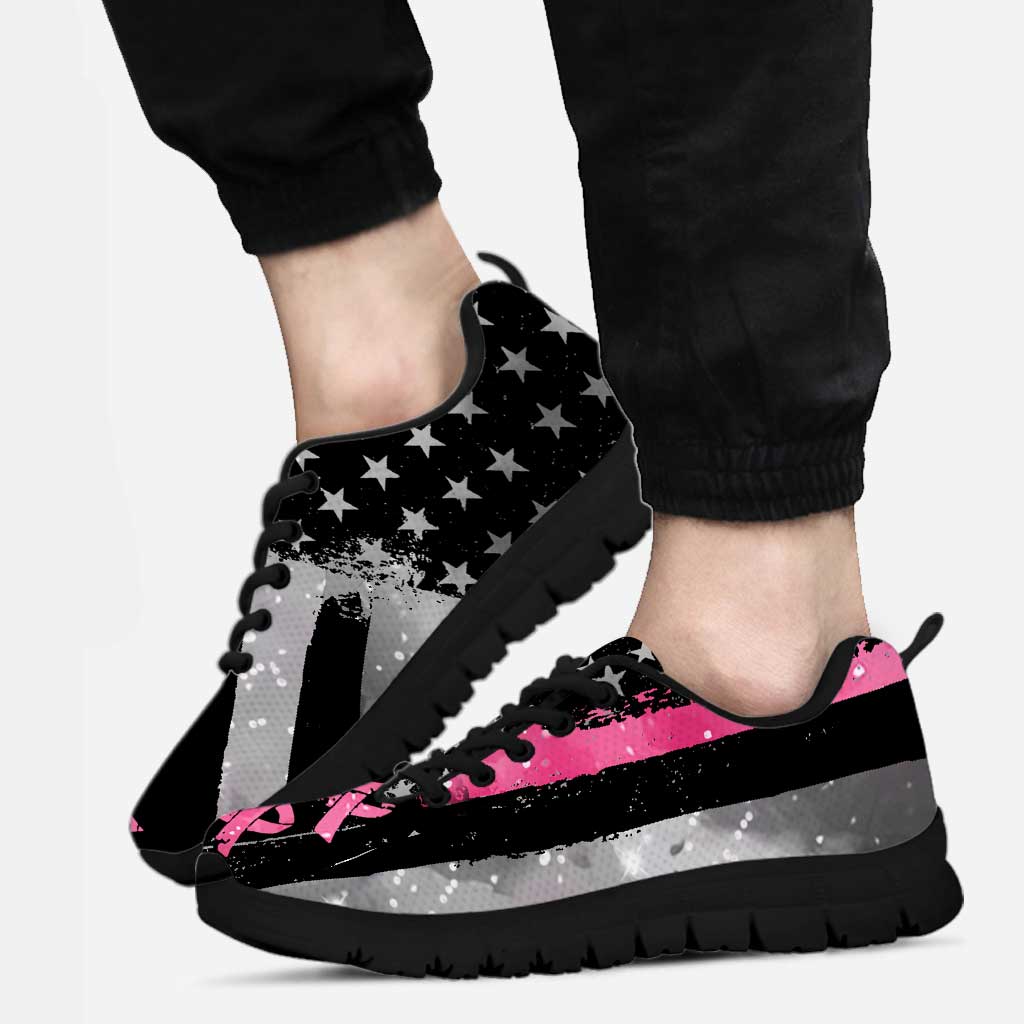 Breast Cancer Warrior Breast Cancer Awareness Sneakers 0622