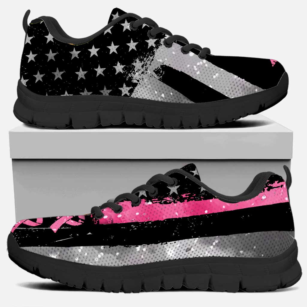 Breast Cancer Warrior Breast Cancer Awareness Sneakers 0622