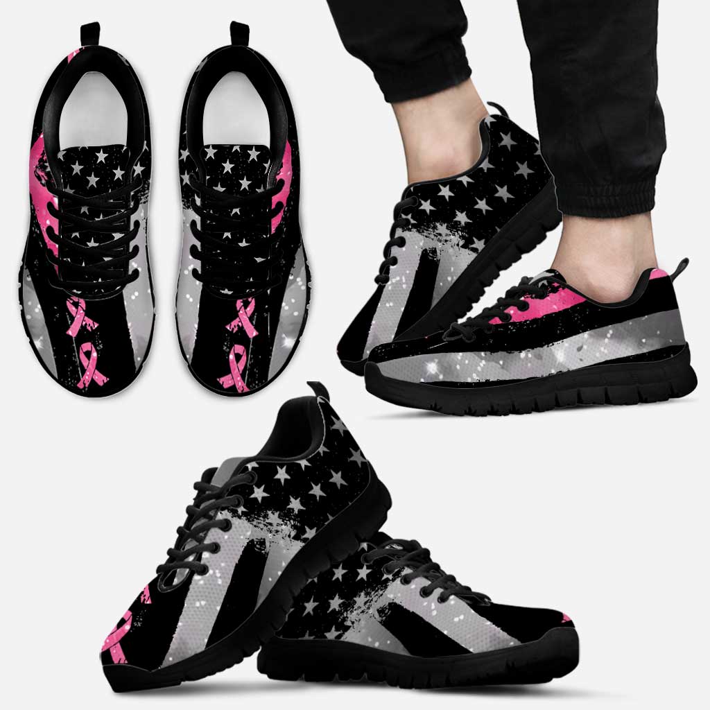 Breast Cancer Warrior Breast Cancer Awareness Sneakers 0622