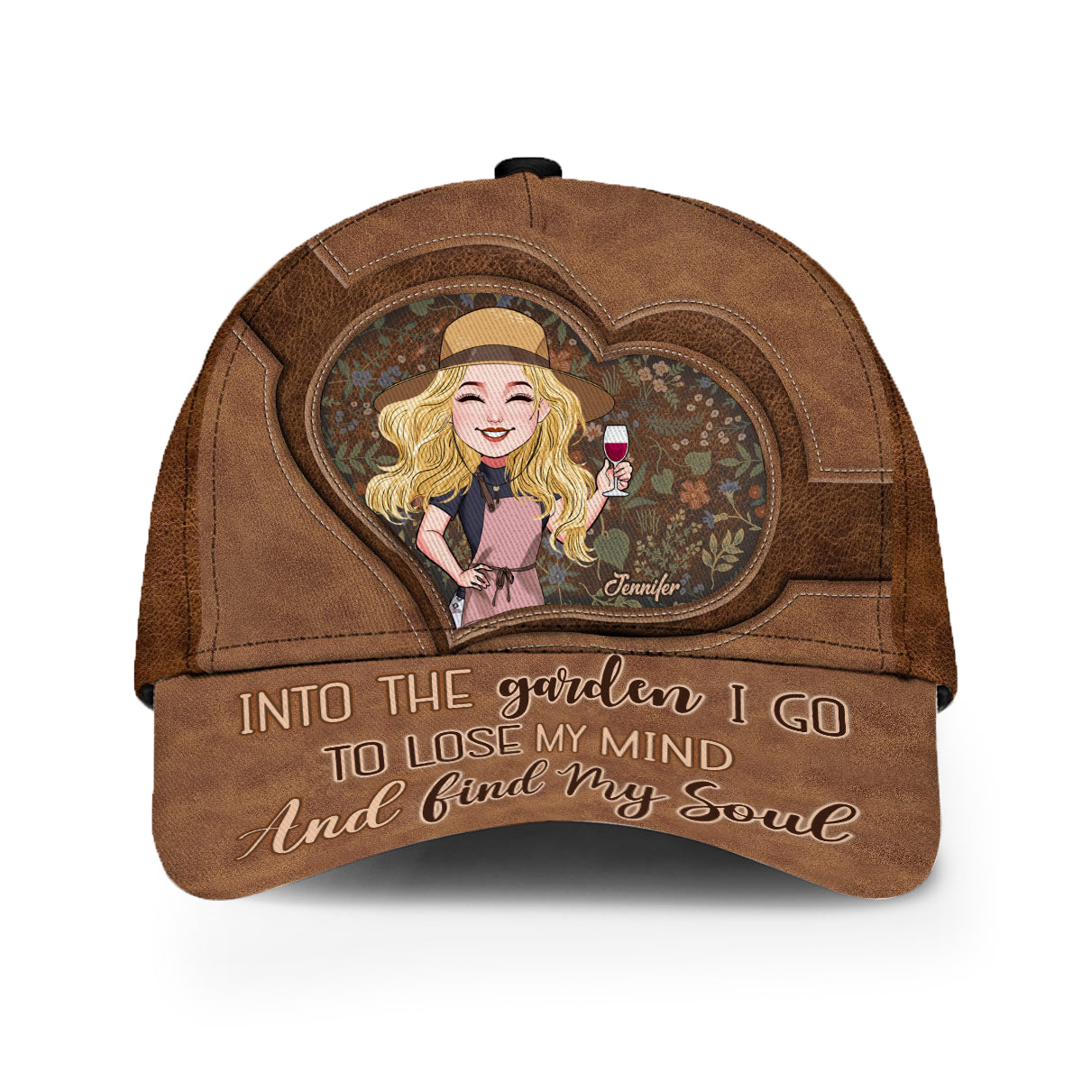 Into The Garden I Go - Personalized Gardening Classic Cap