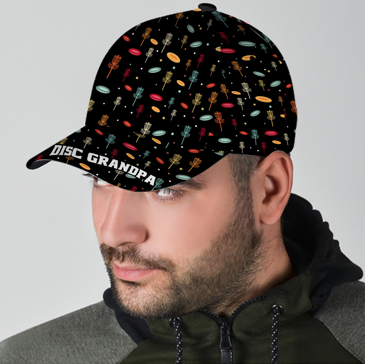 Disc Daddy - Disc Golf gift for dad, grandpa, mom, grandma - Personalized Classic Cap