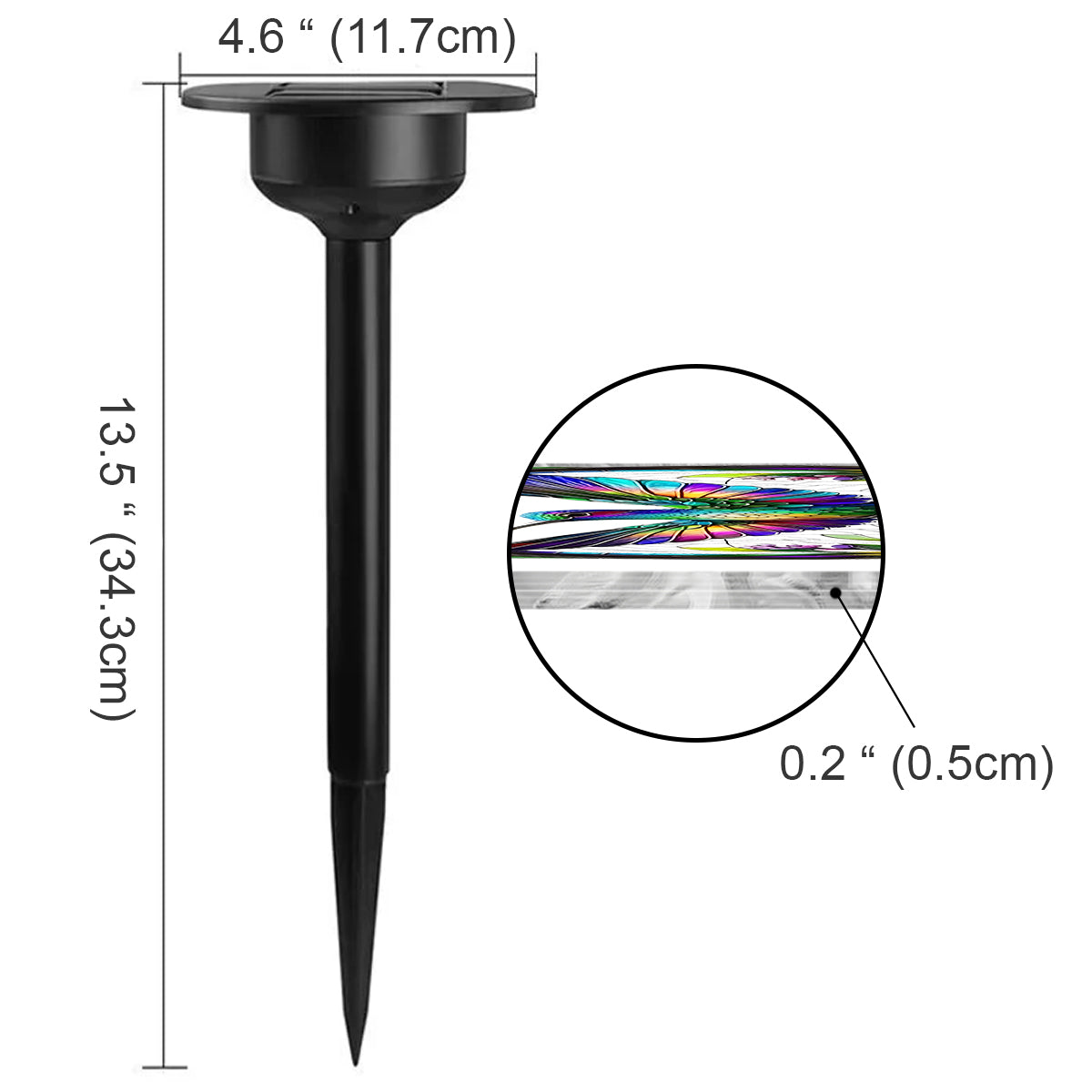 Stunning Hummingbird, Bee, Butterfly... - Personalized Gardening Garden Solar Light