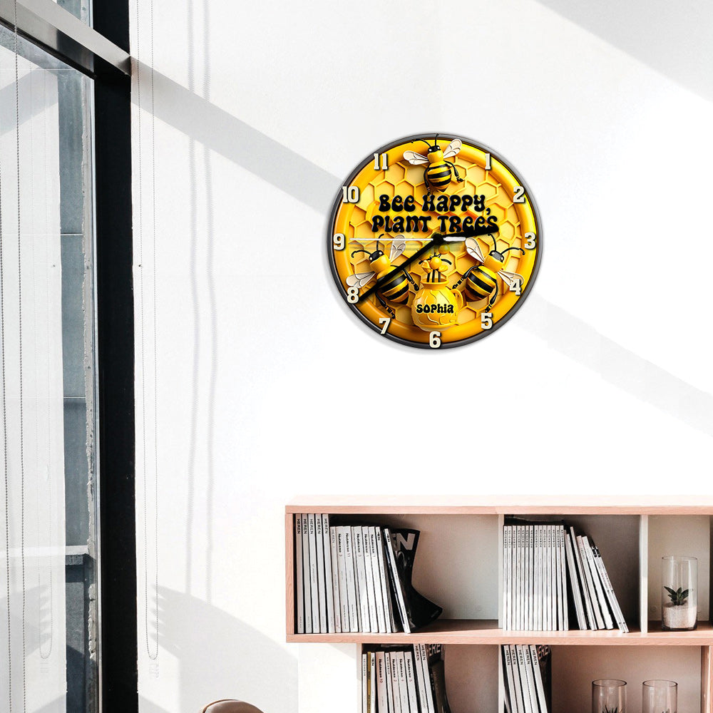 Gardening Time - Personalized Gardening Wall Clock