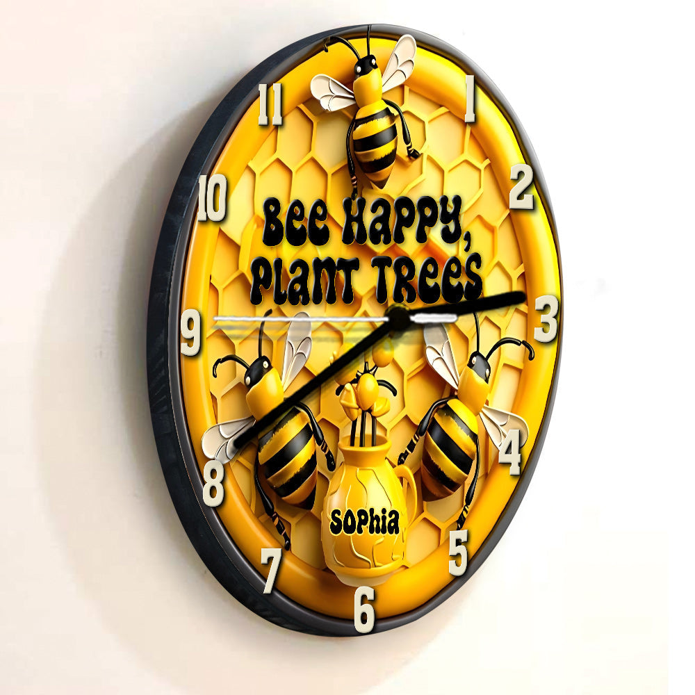 Gardening Time - Personalized Gardening Wall Clock