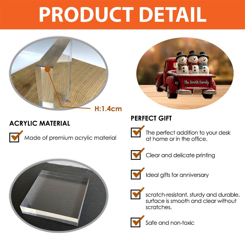 This Is Us - Personalized Family Custom Shaped Acrylic Plaque