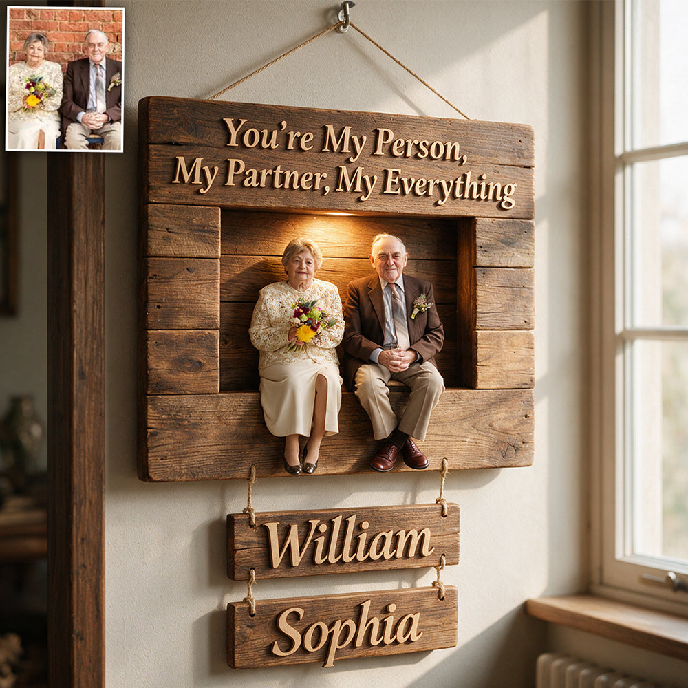 You & Me We Got This - Personalized Couple Pallet Wood Sign
