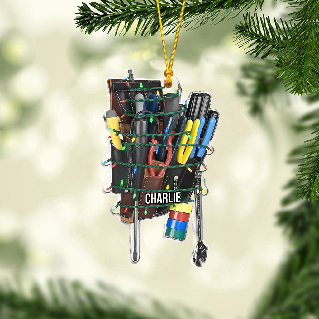 Gift For Lineman Dad, Husband, Son... - Personalized Lineman Ornament