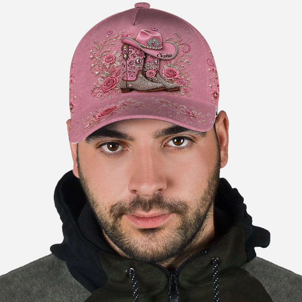 Cowgirl Boots - Personalized Cowgirl Classic Cap