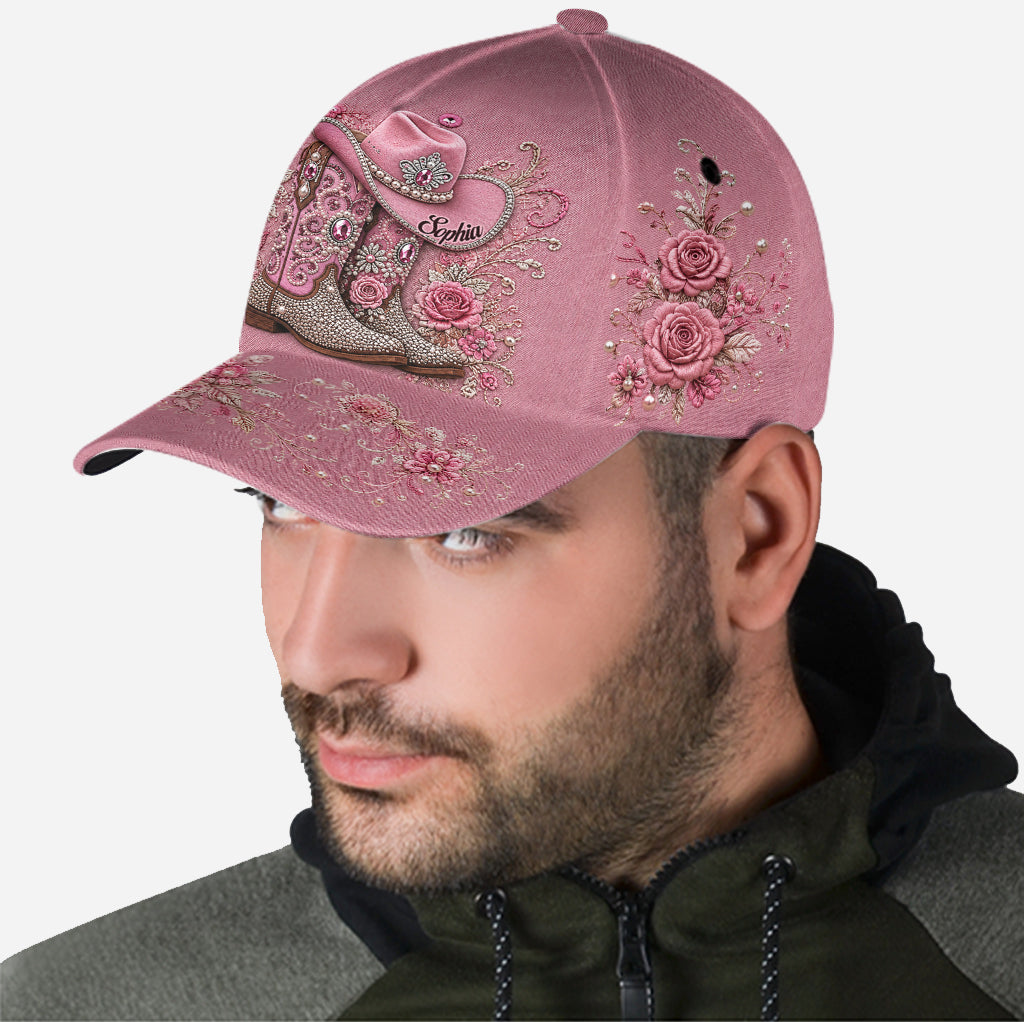 Cowgirl Boots - Personalized Cowgirl Classic Cap