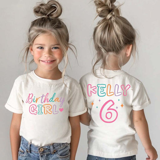 Happy Birthday - Personalized Birthday Kid T-Shirt