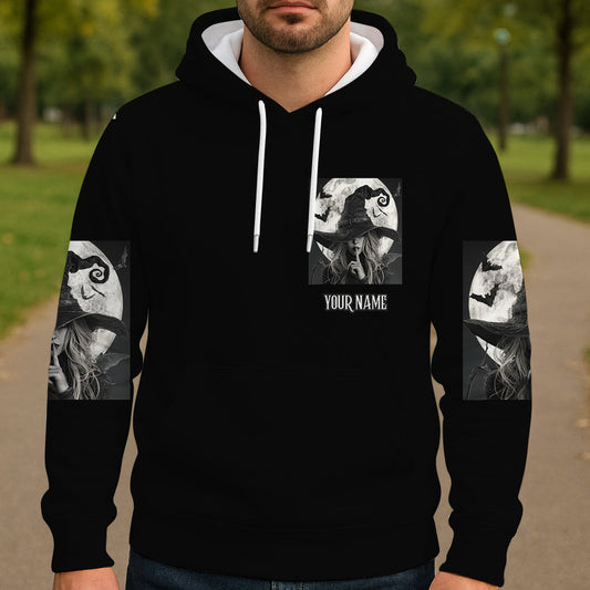 A Wee Bit Wicked - Personalized Witch All Over Shirt