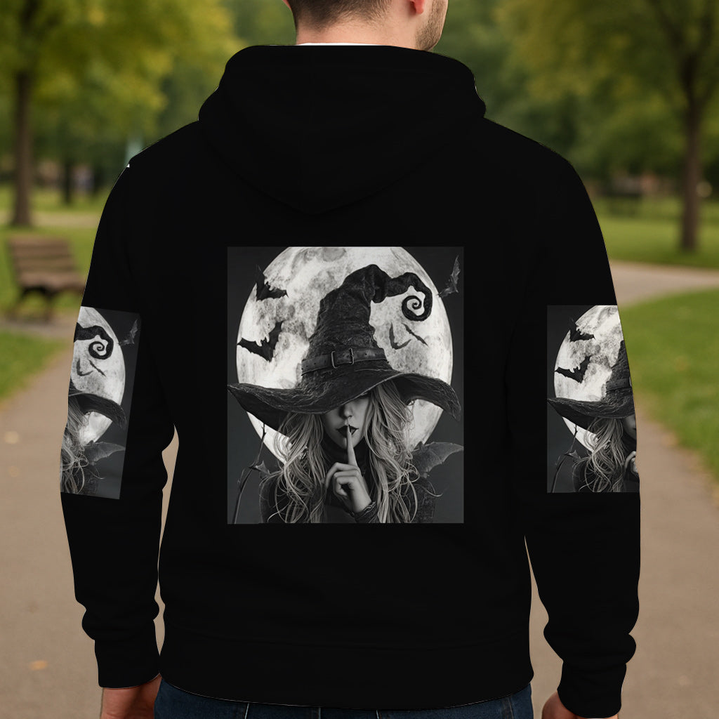 A Wee Bit Wicked - Personalized Witch All Over Shirt