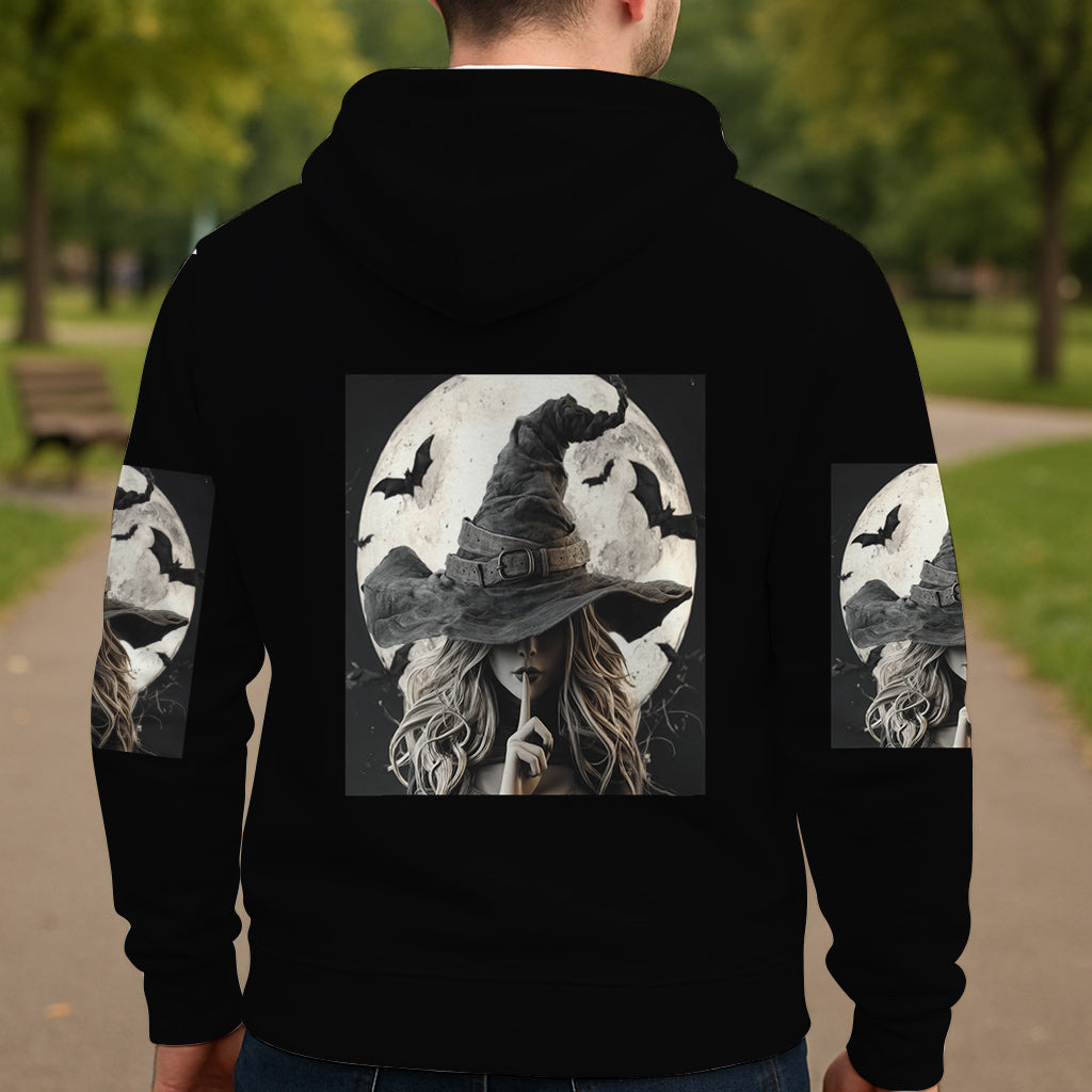 A Wee Bit Wicked - Personalized Witch All Over Shirt