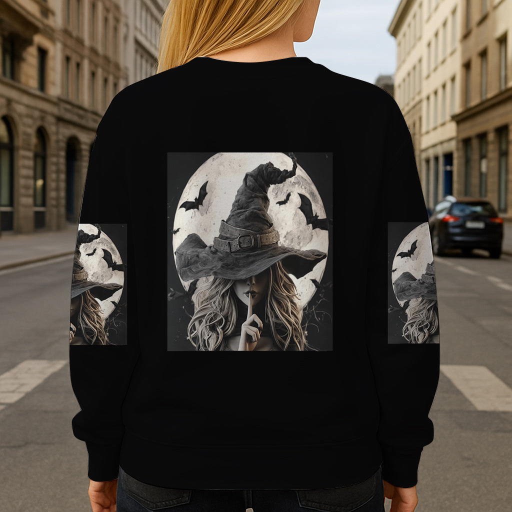 A Wee Bit Wicked - Personalized Witch All Over Shirt