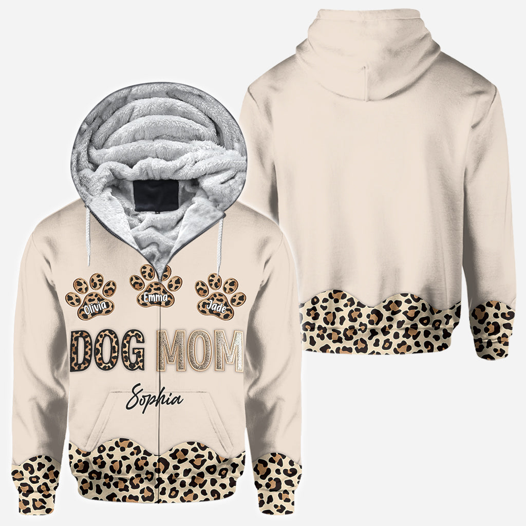 Dog Mom - Personalized Dog All Over Shirt