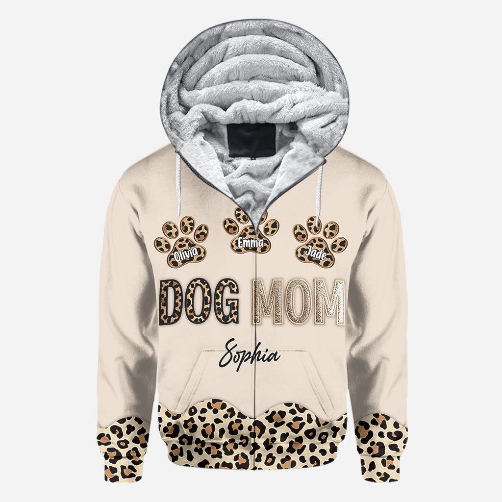 Dog Mom - Personalized Dog All Over Shirt
