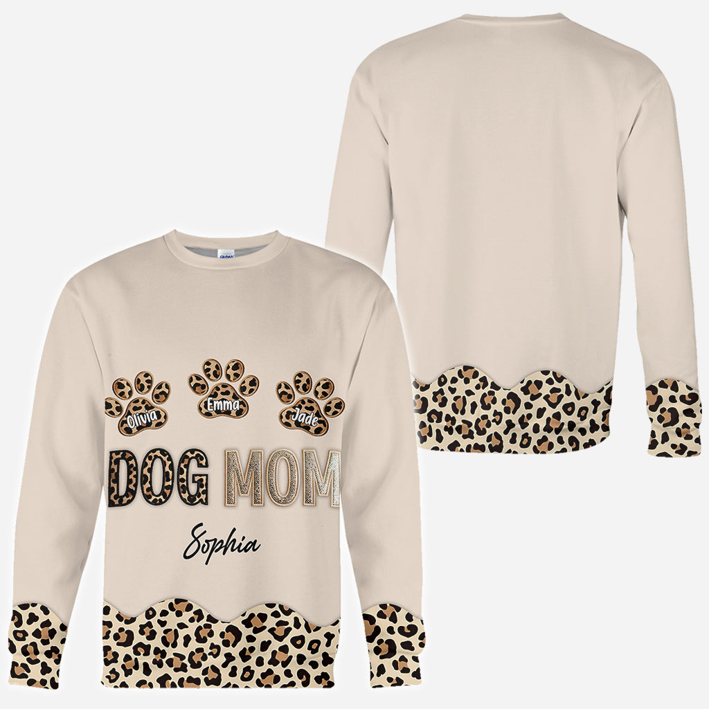 Dog Mom - Personalized Dog All Over Shirt