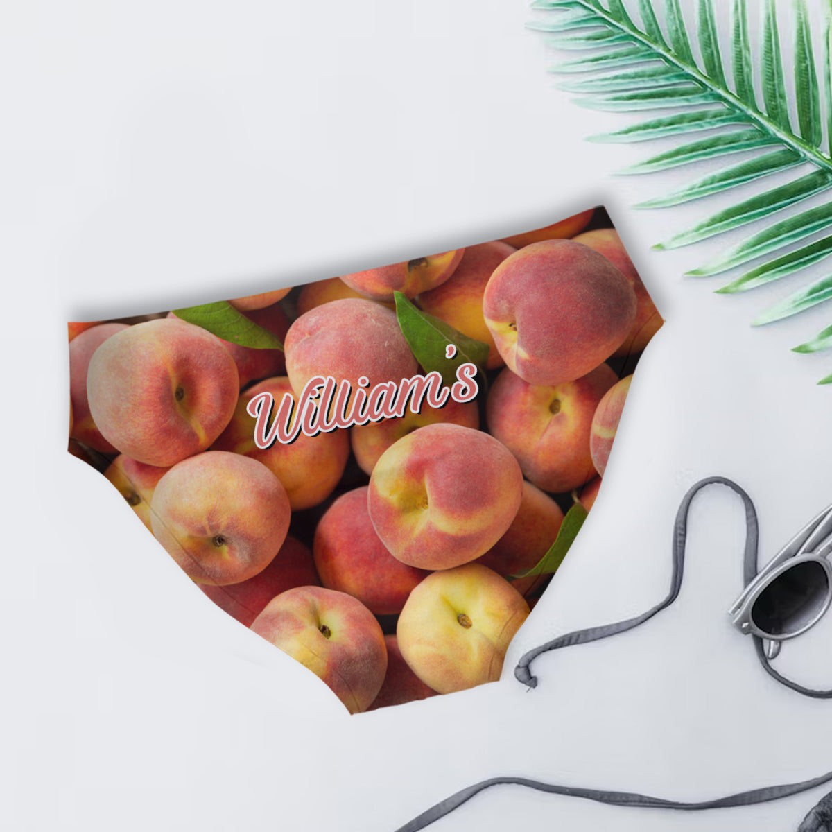 Cucumber And Peach Couple - Personalized Couple Women Briefs & Men Boxer Briefs