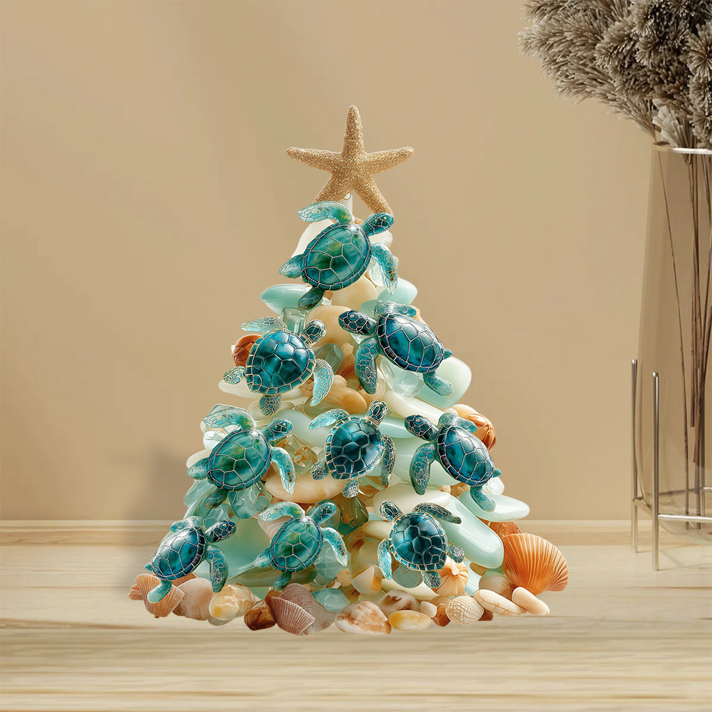 Merry Christmas - Personalized Family Custom Shaped Acrylic Plaque