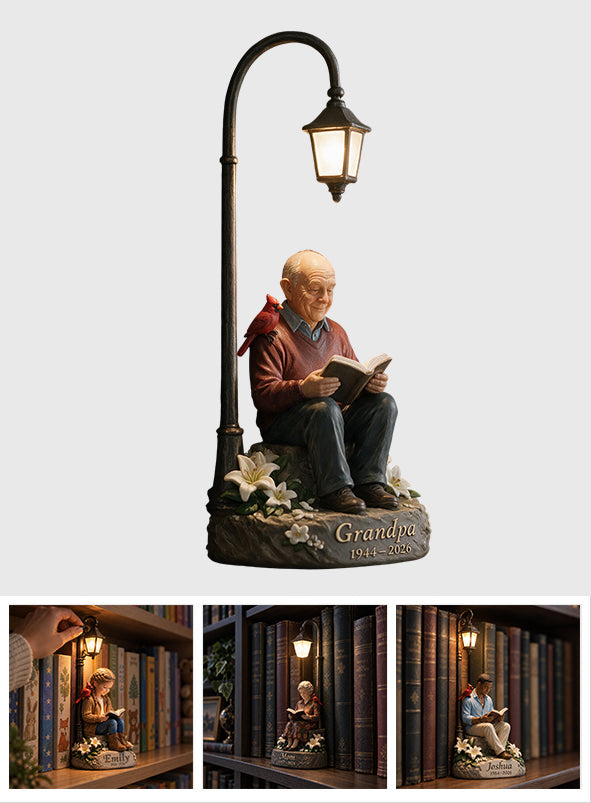 I'm Always With You - Personalized Memorial Bookshelf Lamp