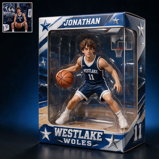 Custom Any Sport - Personalized Basketball Acrylic Display Box