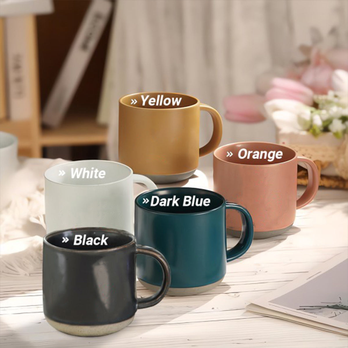 Teacher Gifts Boho Kraft - Personalized Teacher Printed Pottery Mug