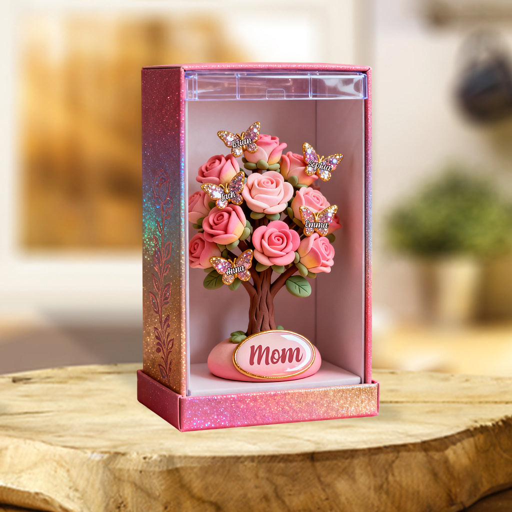 My Beautiful Garden Perfect Gift For Mom, Grandma - Personalized Mother Custom Shaped Acrylic Plaque