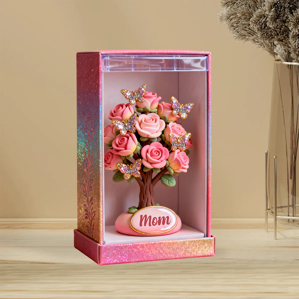 My Beautiful Garden Perfect Gift For Mom, Grandma - Personalized Mother Custom Shaped Acrylic Plaque