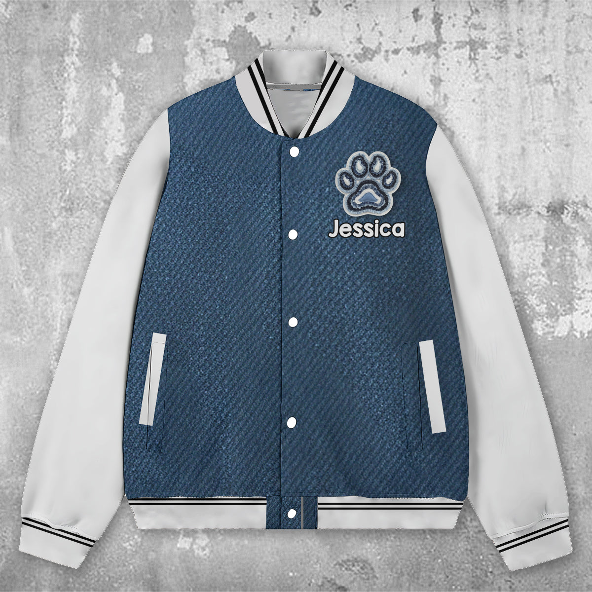 Cool Dog - Personalized Dog Varsity Jacket