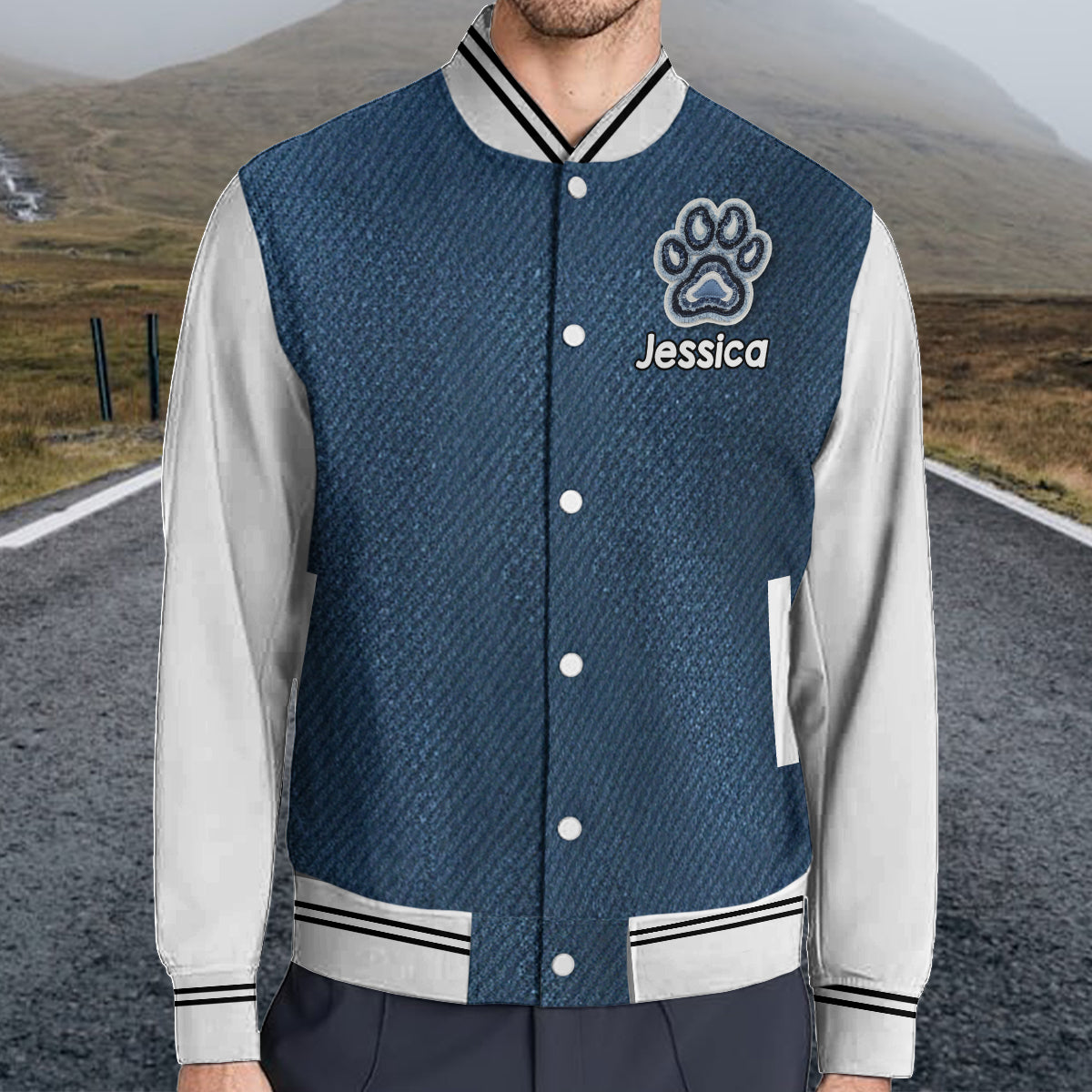 Cool Dog - Personalized Dog Varsity Jacket