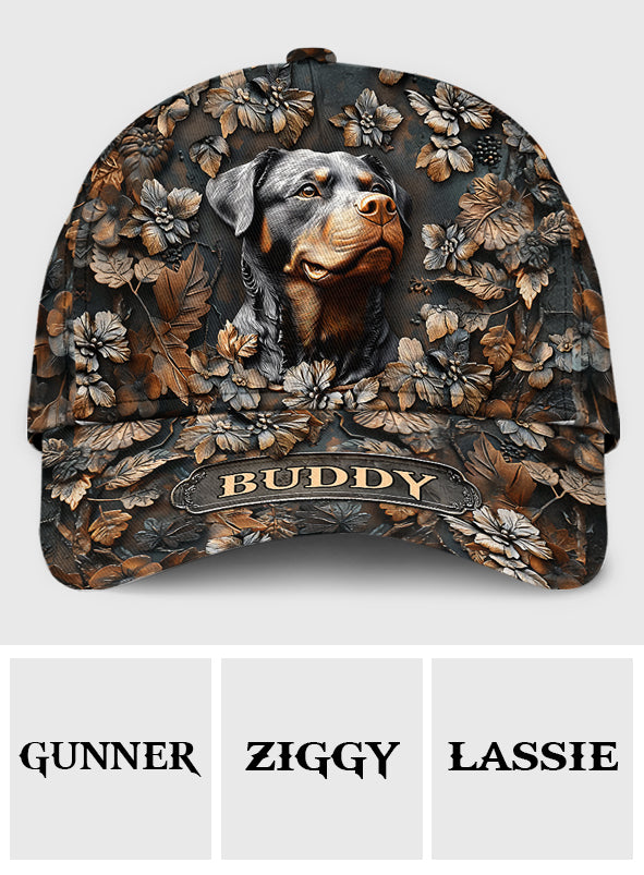 Home Is Where My Rottweiler Is - Personalized Dog Classic Cap