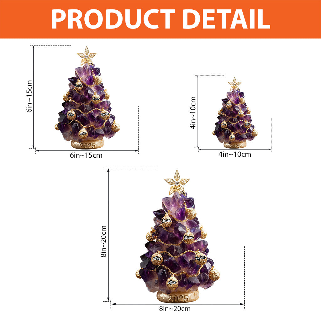 Our Family, Merry Christmas 2025 - Personalized Family Custom Shaped Acrylic Plaque