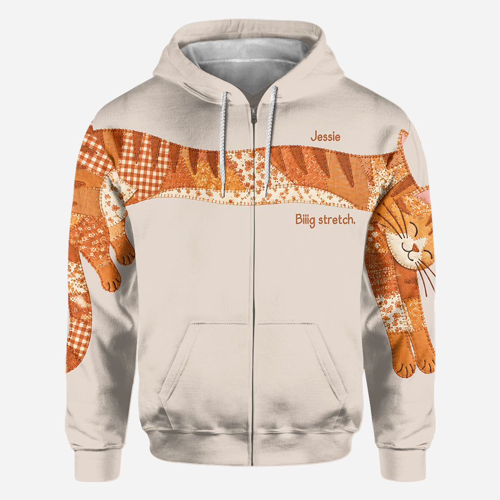 One Cat Two Sleeves - Personalized Cat All Over Shirt