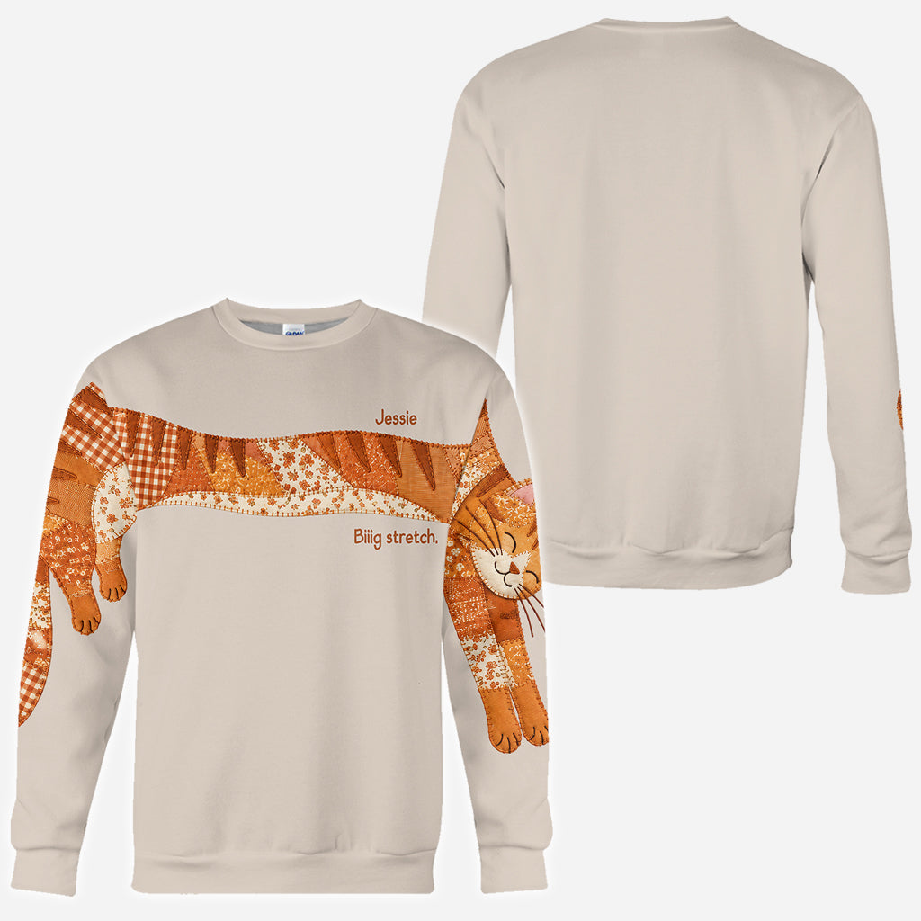 One Cat Two Sleeves - Personalized Cat All Over Shirt