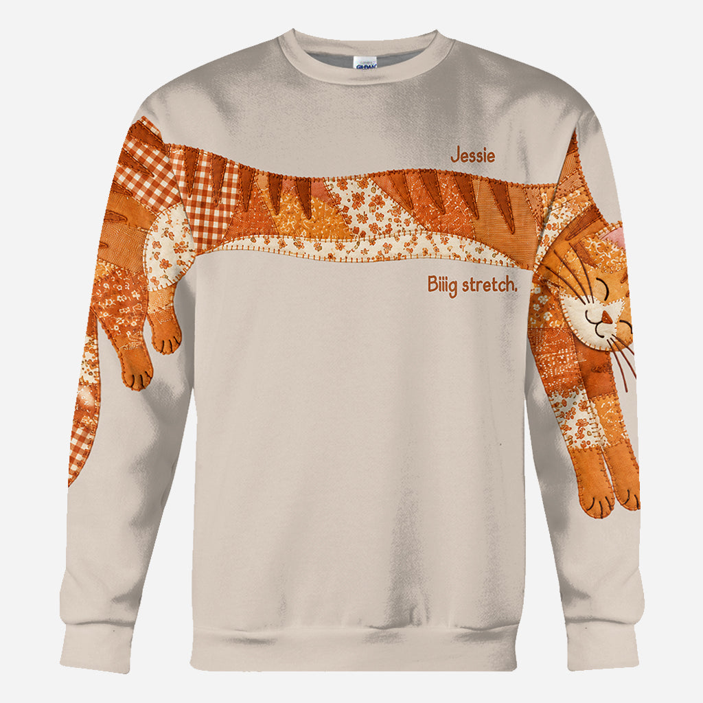 One Cat Two Sleeves - Personalized Cat All Over Shirt