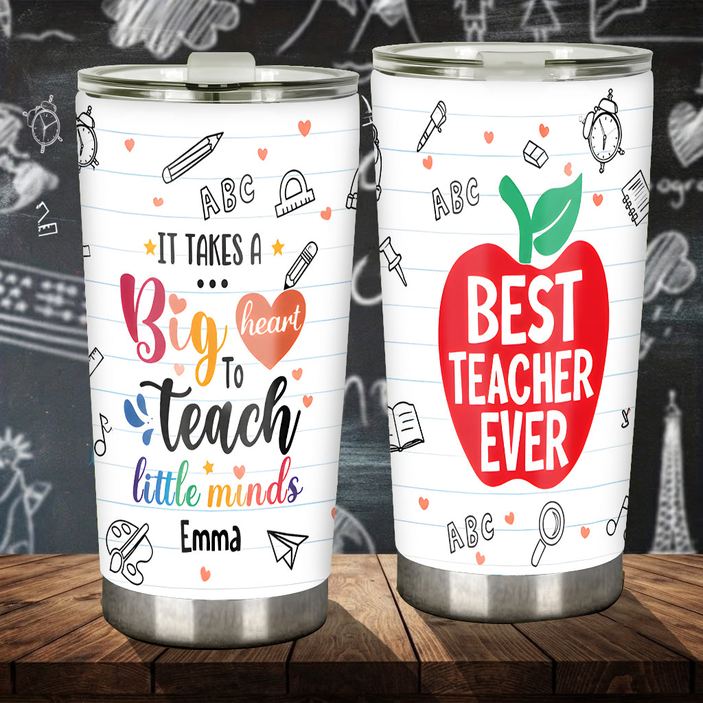 Back To School - Personalized Teacher Tumbler