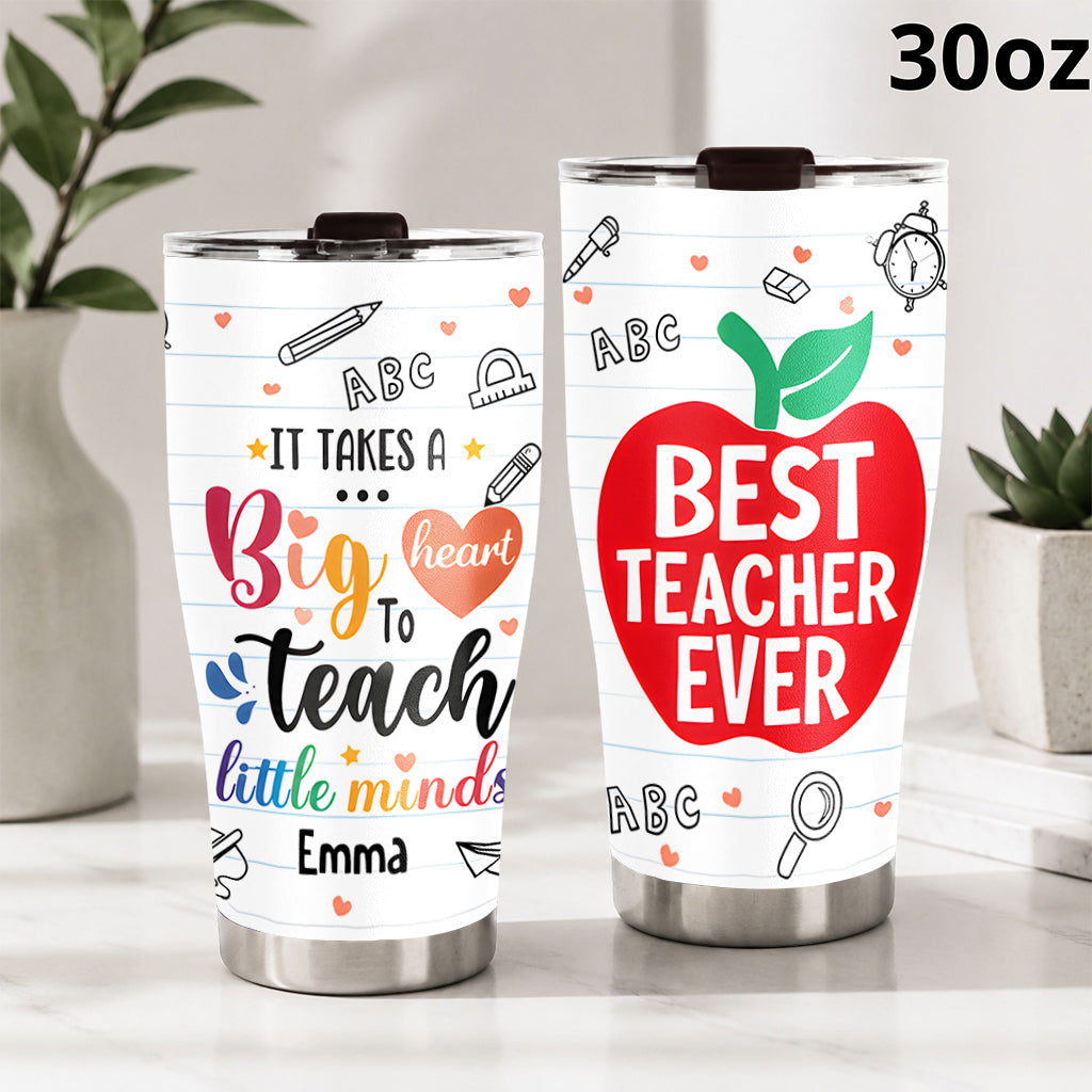 Back To School - Personalized Teacher Tumbler
