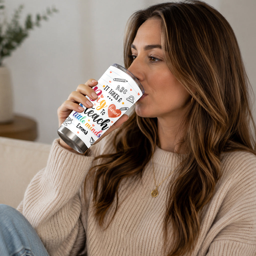 Back To School - Personalized Teacher Tumbler
