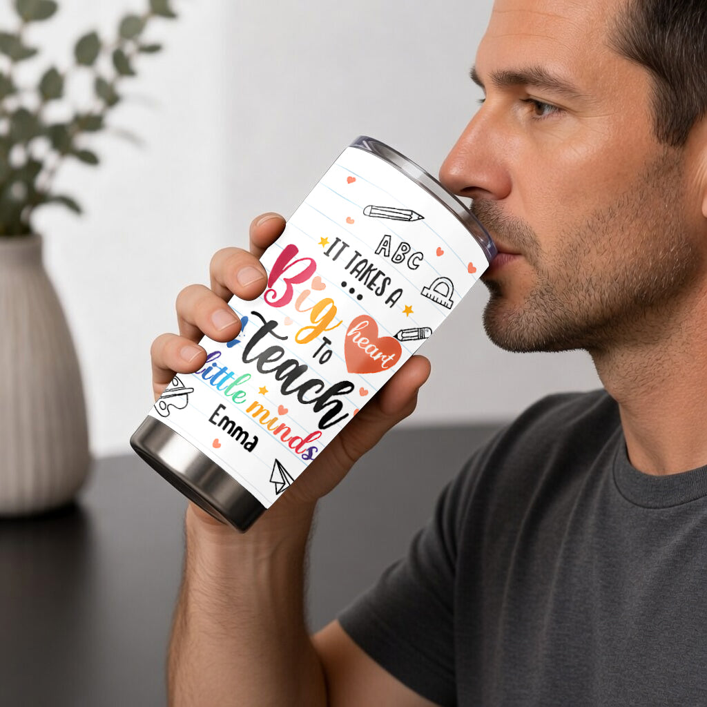 Back To School - Personalized Teacher Tumbler