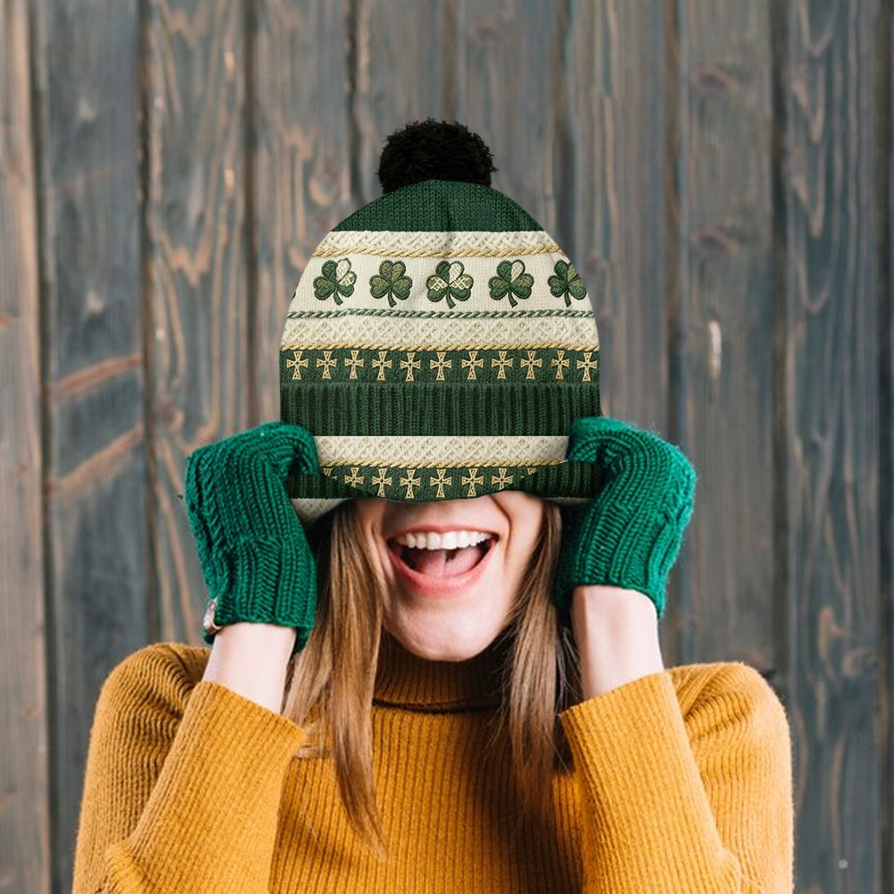 St Patrick's Day - Personalized Irish Beanie Hat